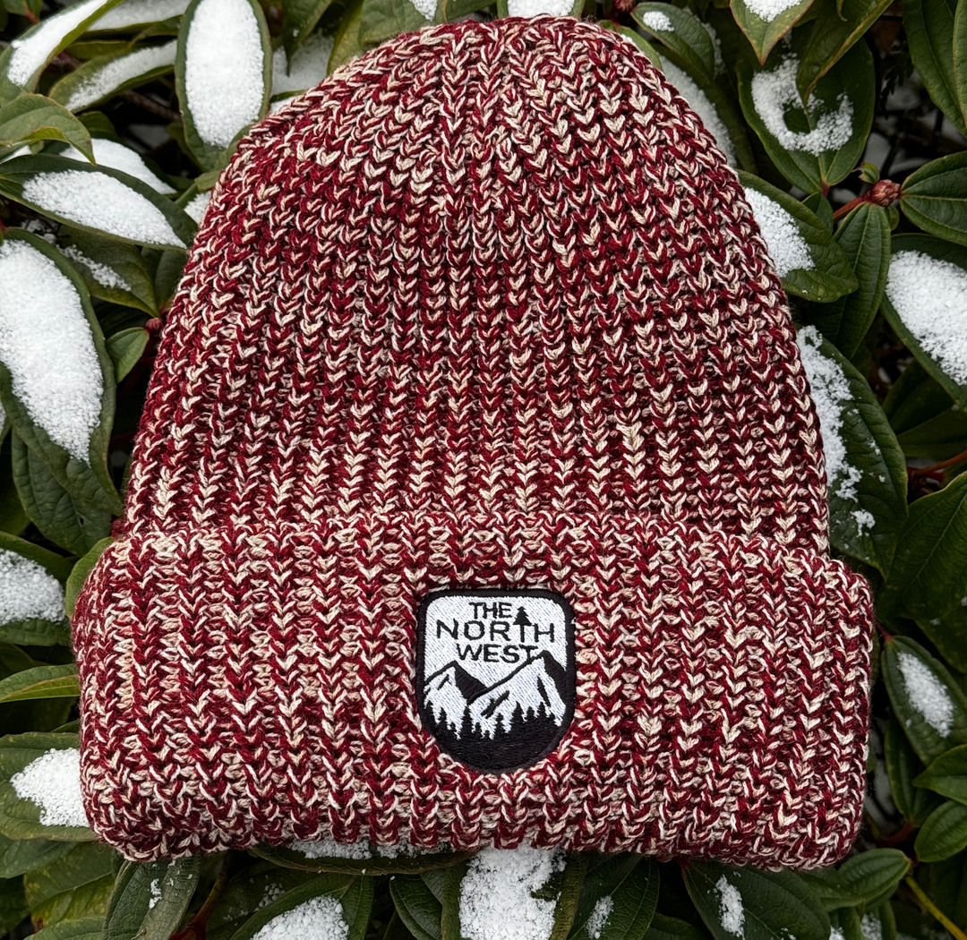 The NORTH West Crest Chunky Knit Beanie