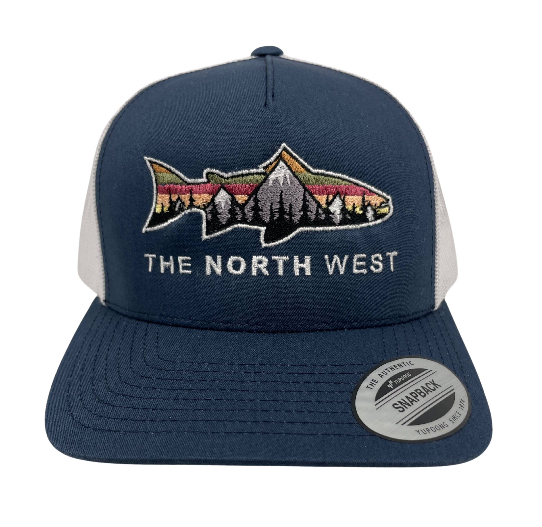 The NORTH West Salmon Snap-Back – Jacknut Apparel