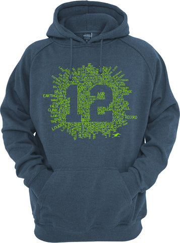 12TH COLLAGE HOODIE