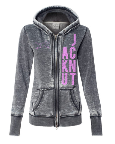 JACKNUT ACID WASH HOODIE