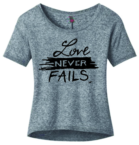 LOVE NEVER FAILS